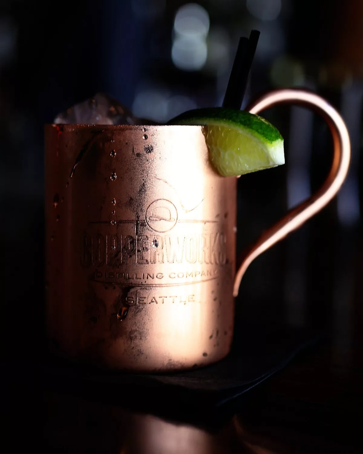 Hammered Copper Mug 450 ml